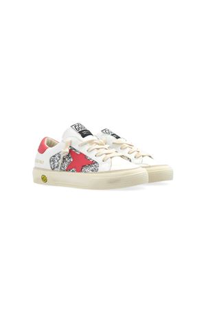 sneakers in pelle bianco GOLDEN GOOSE KIDS | GTF00715F00608570208